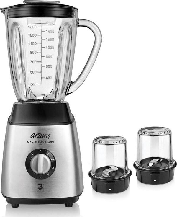 Arzum Ar1056 Maxiblend Glass Sürahi Blender - Çelik - Image 1