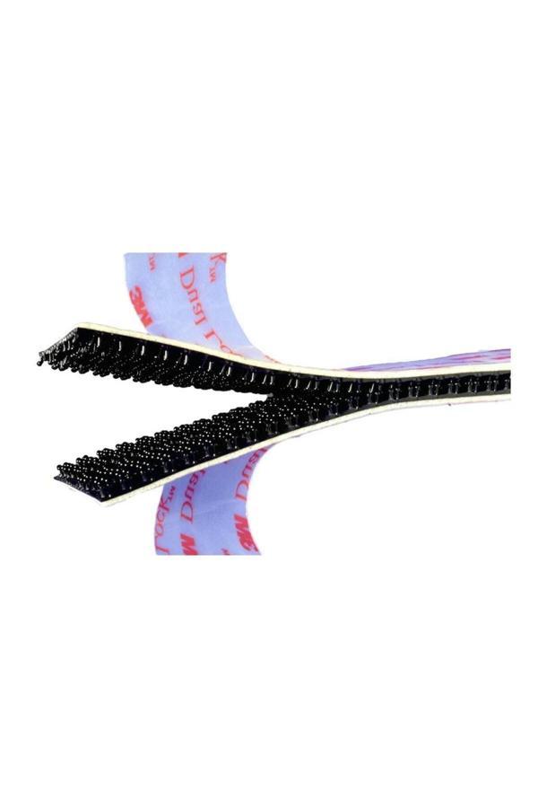 3M Sj3550 25mm x 25cm Siyah Dual Lock Cırt Bant - Image 1