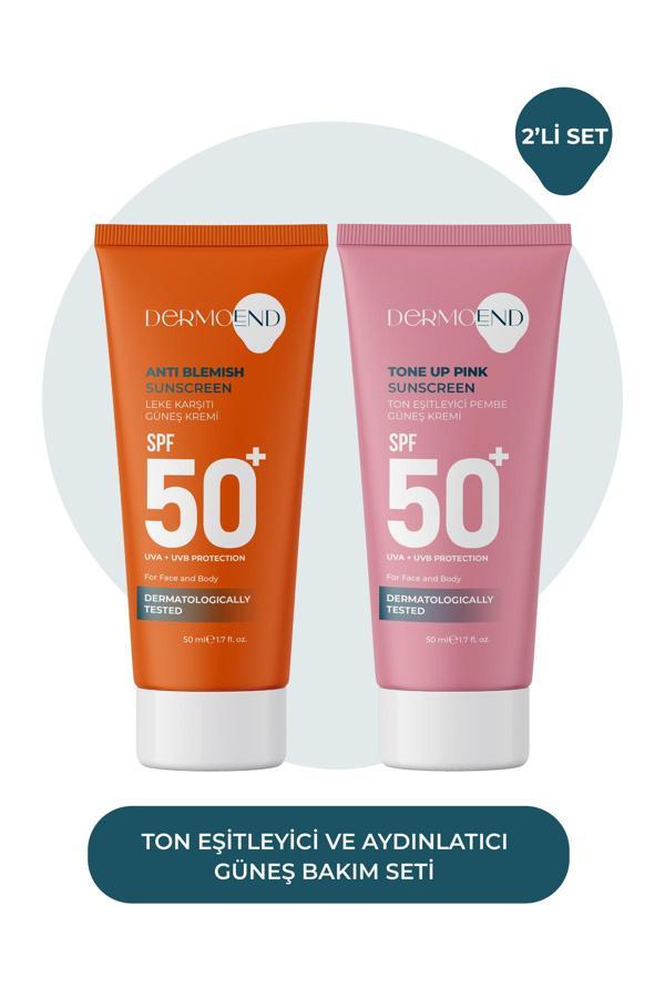 Dermoend Ton Eşitleyici Ve Aydınlatıcı Güneş Bakım Seti - Image 1