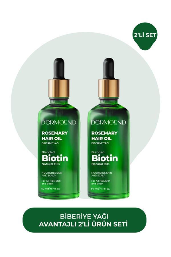 Dermoend Biotin Saç Bakım Yağı 2'Li - Image 1