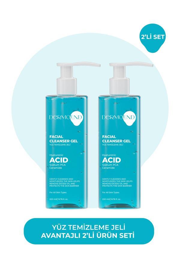 Dermoend Yüz Temizleme Jeli 2'Li - Image 1