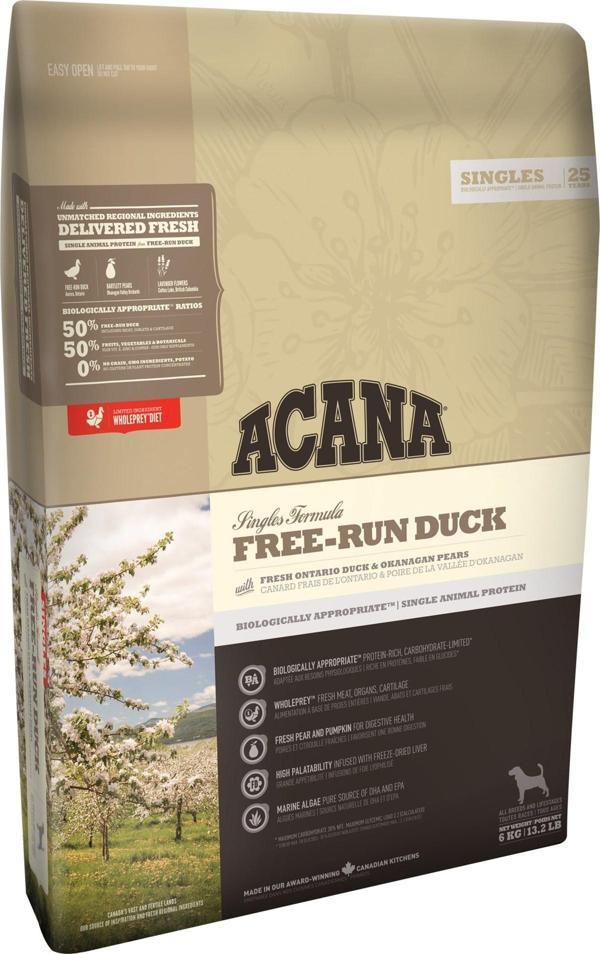 Acana Singles Free Run Ördekli Köpek Maması 2 kg - Image 1