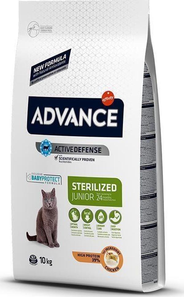 Advance Kısırlaştırılmış Yavru Kedi Maması 10kg - Image 1