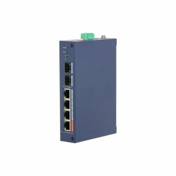 Dahua CHS4206-4GT-90 4 Port poe 2 Port SFP Gigabit Yönetilebilir PoE Switch 90W - Image 1