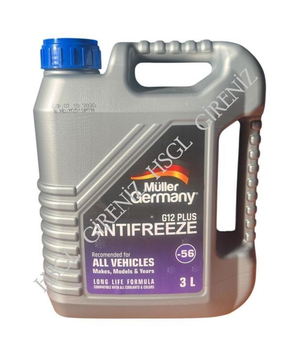 HSGL MüLer Germany G12 Mavi Antifriz 3x6 Litre (Toplam 18 Litre) Uzun Ömürlü Soğutma Sıvısı - Image 1
