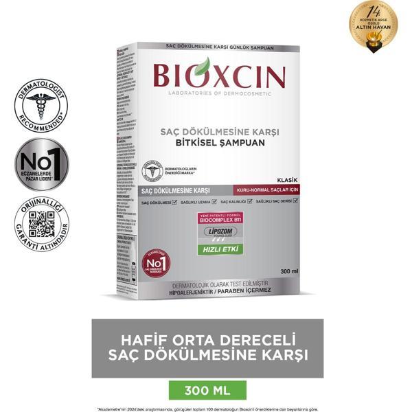 Bioxcin Genesis KuruNormal Saçlar İçin Şampuan 300 ml - Image 1