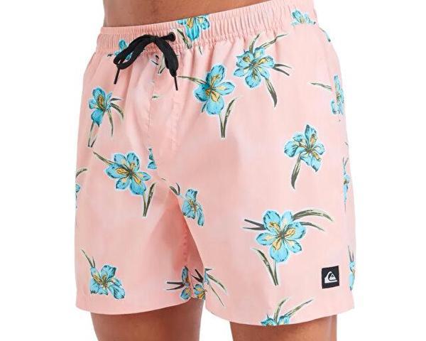 Quiksilver Everyday Straight Volley 15 Erkek Yüzme Şortu EQYJV04121-MEF7 Pembe - Image 1