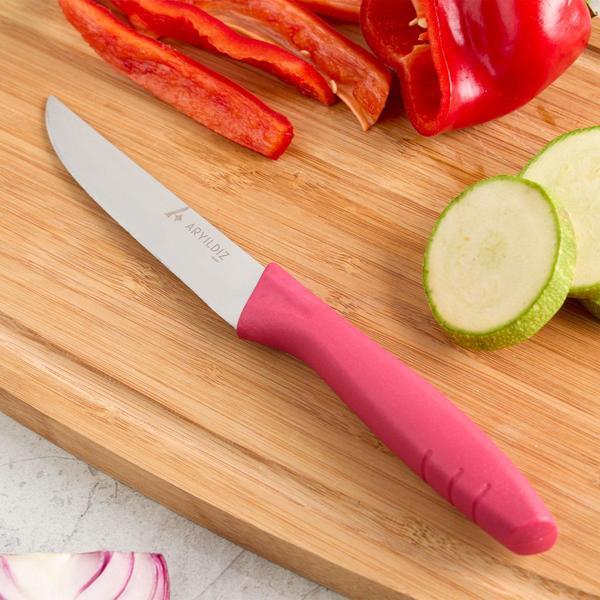 Aryıldız Primo Sebze Bıçağı Bordo - Image 1