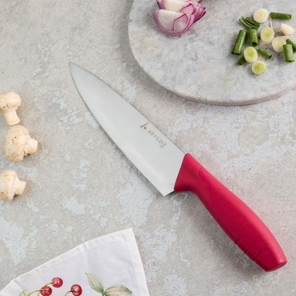 Aryıldız Primo Şef Bıçağı Bordo 19 cm - Image 1