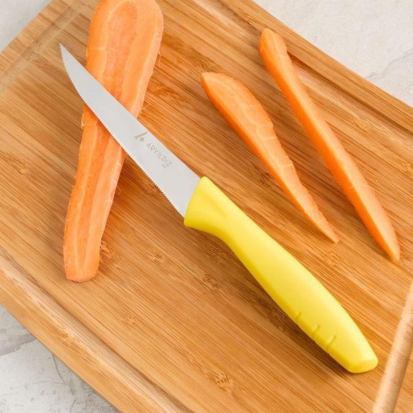 Aryıldız Primo Lazer Sebze Bıçağı Sarı 11 cm - Image 1