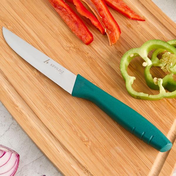 Aryıldız Primo Sebze Bıçağı Yeşil 11 cm - Image 1