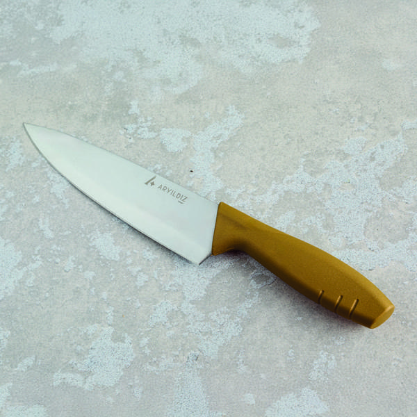Aryıldız Primo Şef Bıçağı Gold 19 cm - Image 1
