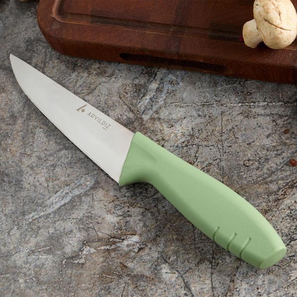 Aryıldız Primo Et Bıçağı Yeşil 14,5 cm - Image 1