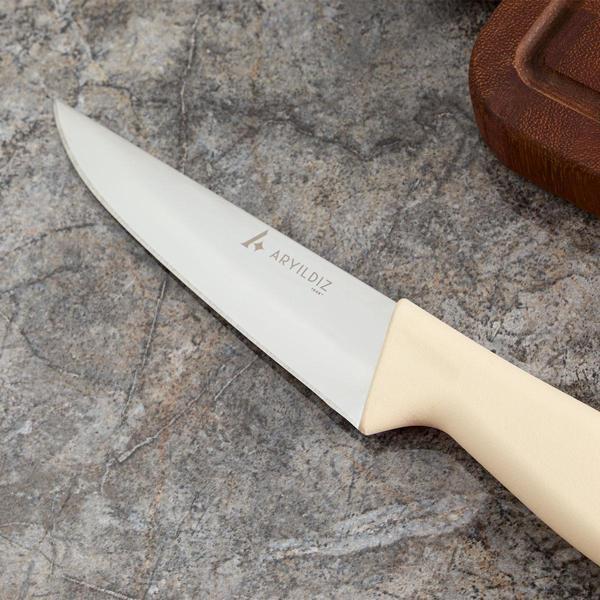 Aryıldız Primo Et Bıçağı Fil Dişi 14,5 cm - Image 1