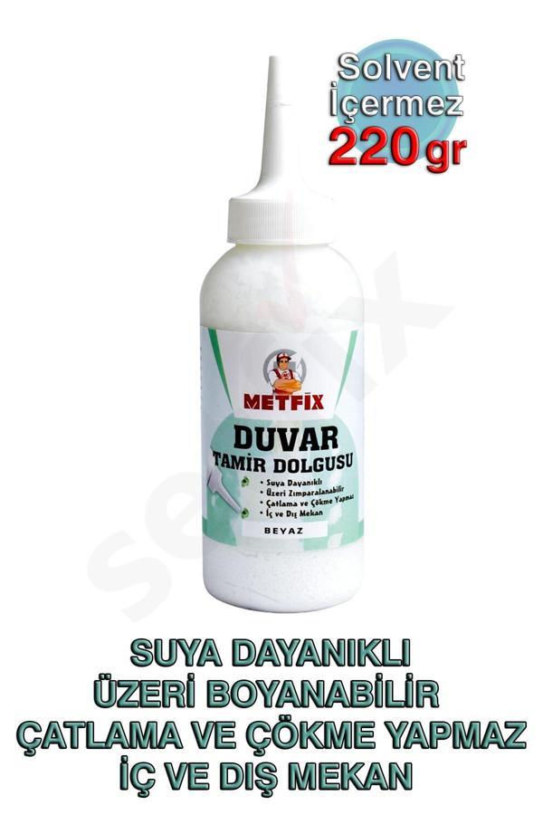Duvar Tamir Dolgusu 220gr, Beyaz, Suya Dayanıklı, Üzeri Boyanabilir - Image 1