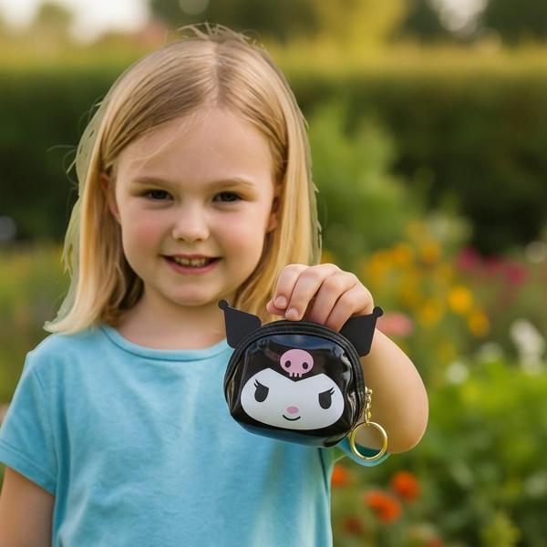 Kuromi Çocuk Cüzdan Anahtarlık - Image 1