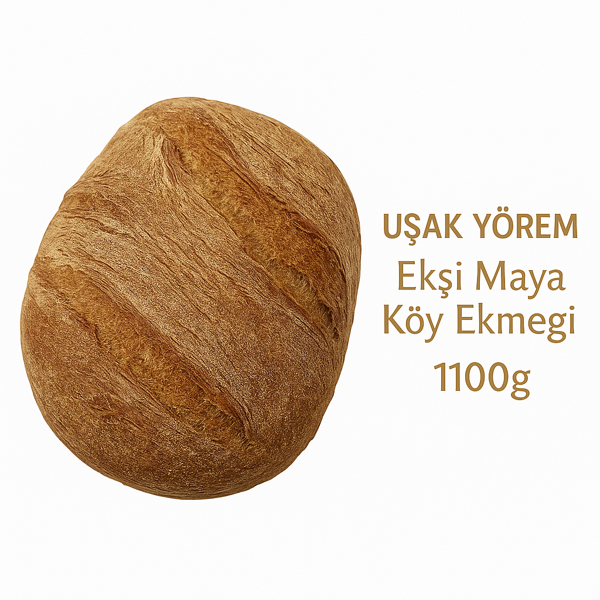Uşak Yörem Ekşi Maya Köy Ekmeği 1100 Gram - Image 1