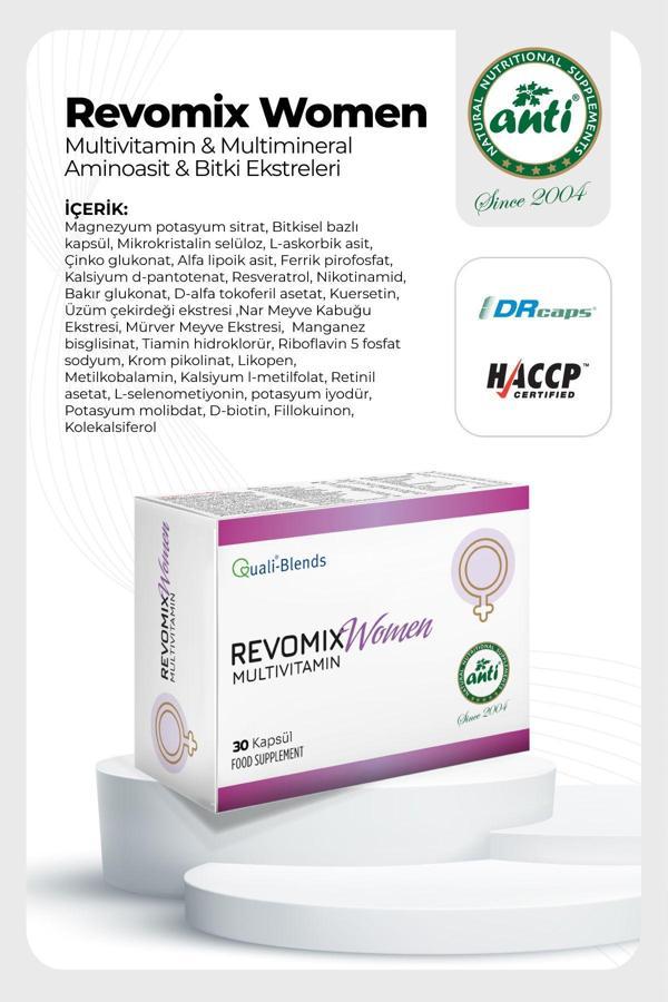 Revomix Women ( Kadınlara Özel Multivitamin , Mineral Takviyesi ) - Image 1