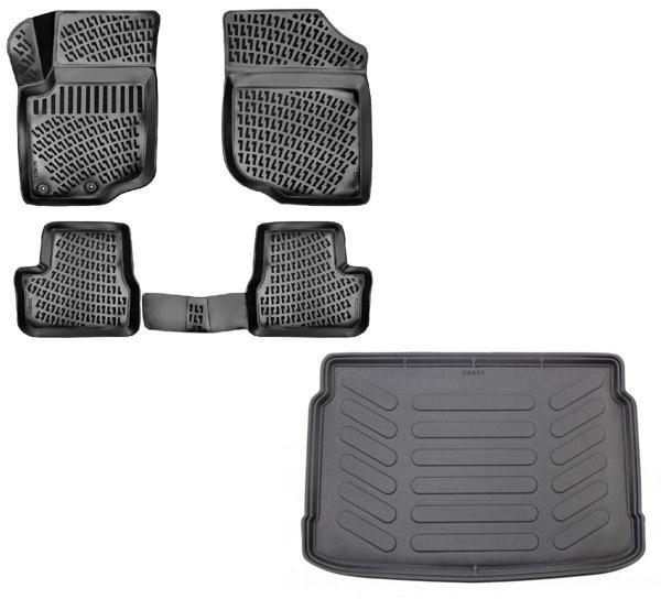 Rizline Peugeot 207 3D Paspas+Bagaj Havuzu Seti - Image 1