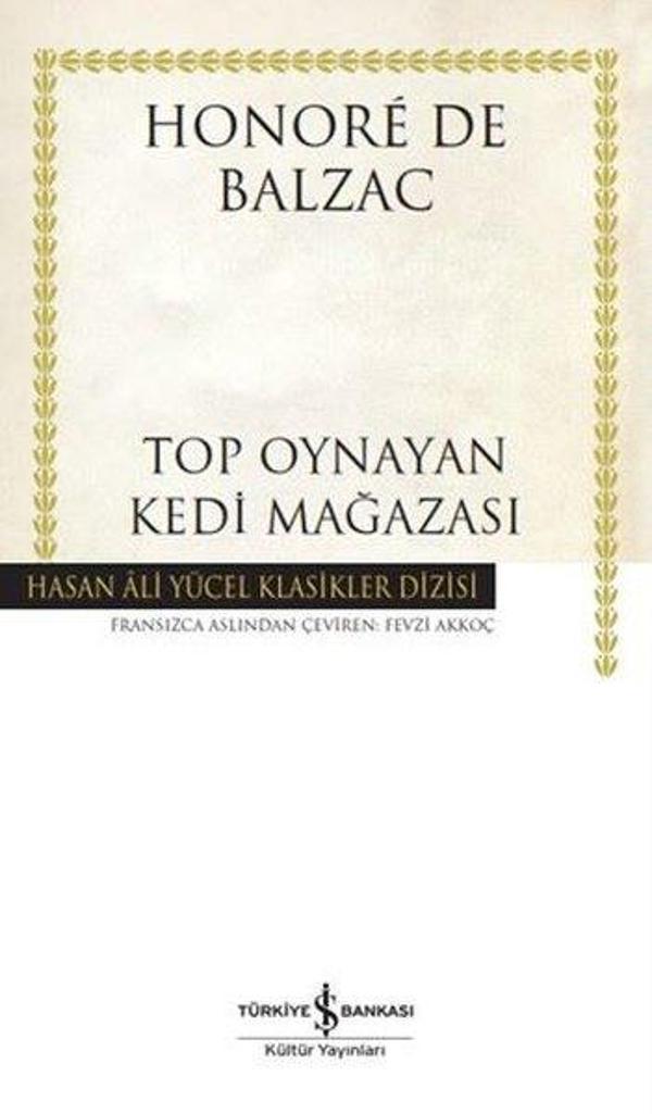 Top Oynayan Kedi Mağazası - Hasan Ali Yücel Klasikler - İş Bankası Kültür Yayınları - Image 1