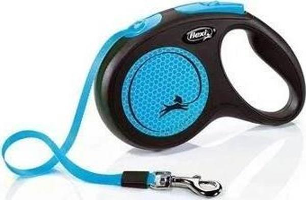 Flexie New Neon Mavi Medium Şerit Gezdirme 5 Mt - Image 1
