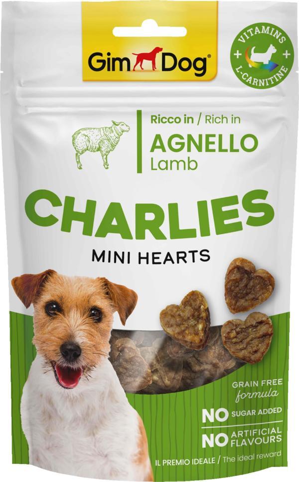 Gimdog Charlies Mini Hearts Kuzu Etli Köpek Ödülü 70 Gr - Image 1