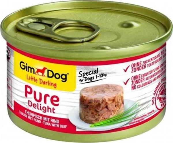Gimdog Pure Delight Ton Balıklı Biftekli Köpek Konservesi 85 Gr - Image 1