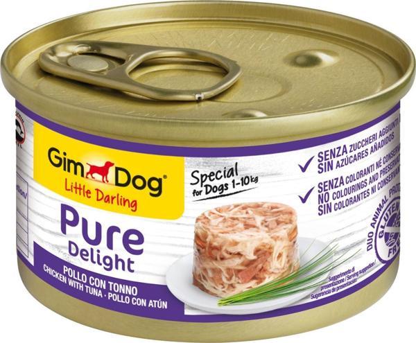 Gimdog Pure Delight Ton Balıklı Tavuklu Köpek Konservesi 85 Gr - Image 1