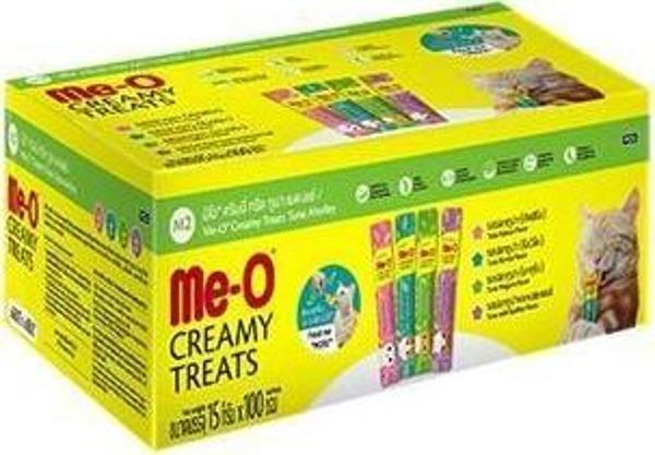 Me-O Creamy Tuna Medley (47/49/50/92) Ton Balığı Çeşitleri 15 Gr 100 lü - Image 1