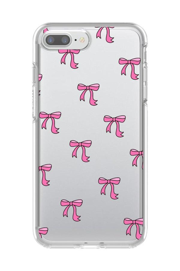 Dali Design İphone 7 Plus Uyumlu Şeffaf Kılıf Kurdele 3 Tasarımlı - Image 1