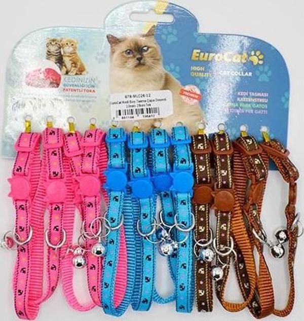 EuroCat Kedi Boy. Tasma Çapa Desenli 10mm-28cm 12 - Image 1