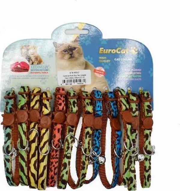 EuroCat Kedi Boy.Tas. Leopar Des.10mm28cm (12 Li) - Image 1