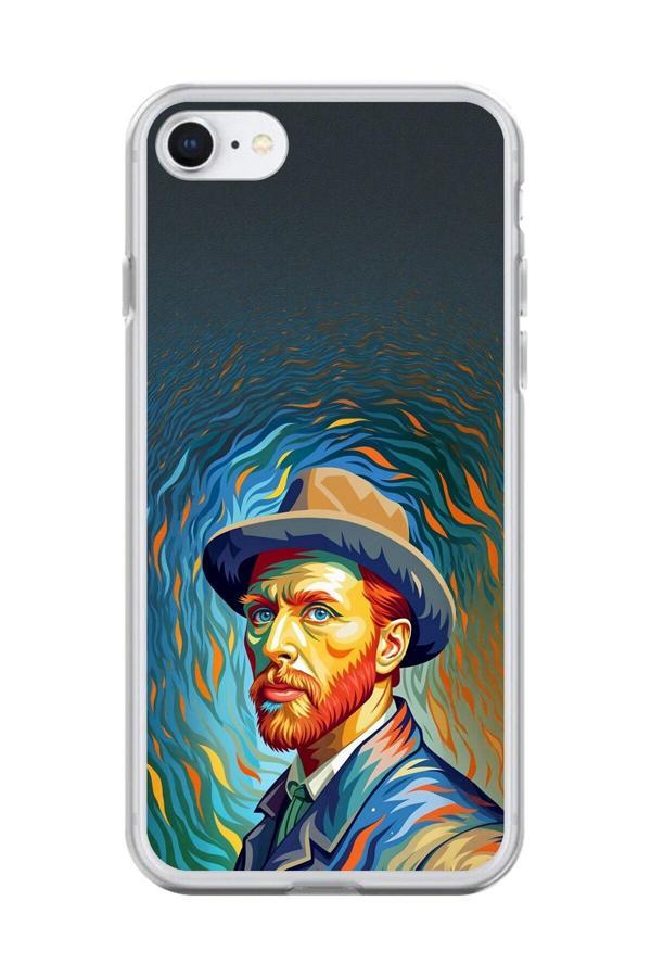 Dali Design İphone 6 Uyumlu Şeffaf Kılıf Vincent Van Gogh Tasarımlı - Image 1