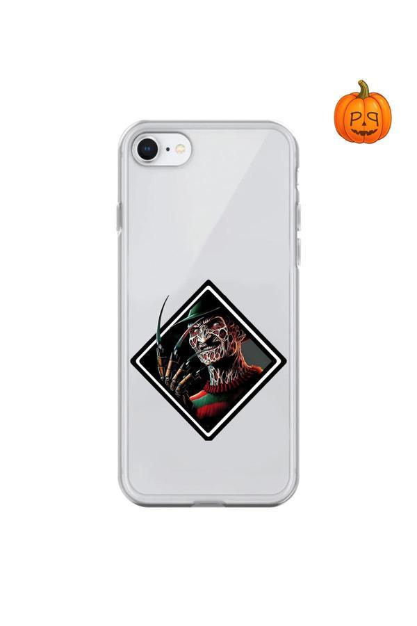 Ppkin Dali Design İphone 8 Uyumlu Şeffaf Kılıf Horror 2 Tasarımlı - Image 1