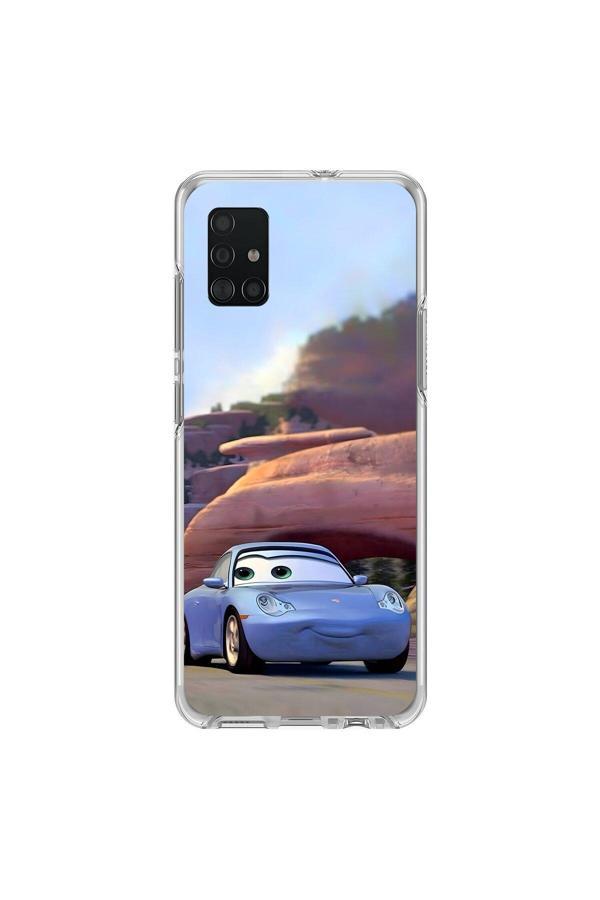 Dali Design Samsung Galaxy A71 Uyumlu Şeffaf Kılıf Couple Sally 2 Tasarımlı - Image 1