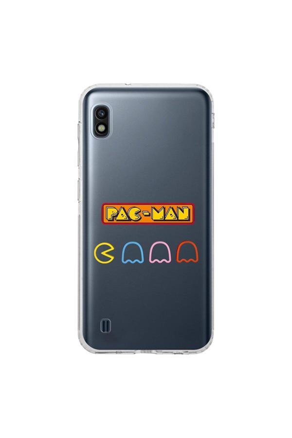 Dali Design Samsung Galaxy A10 Uyumlu Şeffaf Kılıf 1 Pac-Man Tasarımlı - Image 1