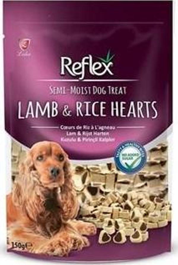 Reflex Semi-Moist Hearts Treats Kuzulu Köpek Ödül Maması 150 Gr - Image 1