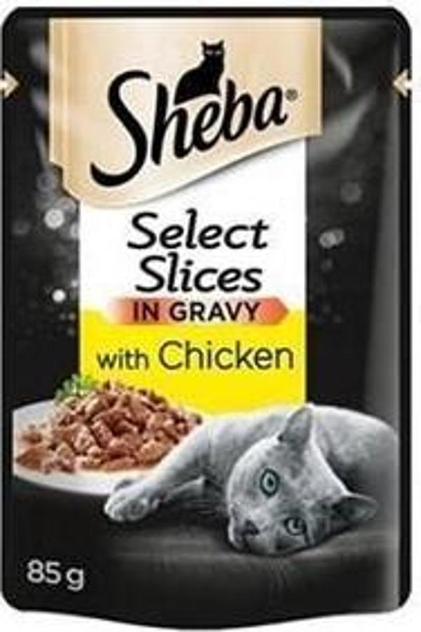 Sheba Tavuklu Pouch Kedi Konservesi 85gr - Image 1