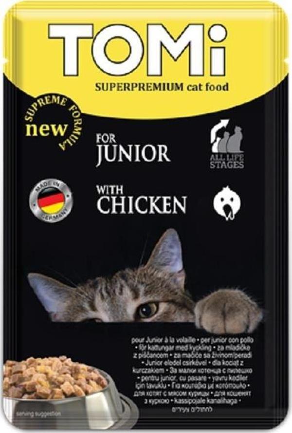 Tomi Premium Pouch Yavru Kedi Konservesi 100 gr - Image 1
