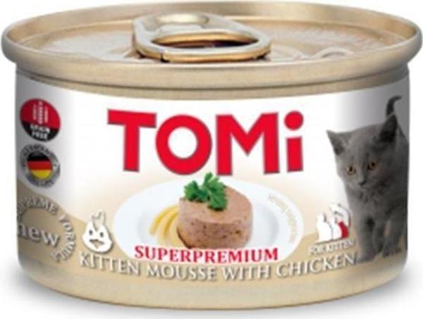 Tomi Tavuklu Yavru Kedi Konservesi 85 gr - Image 1