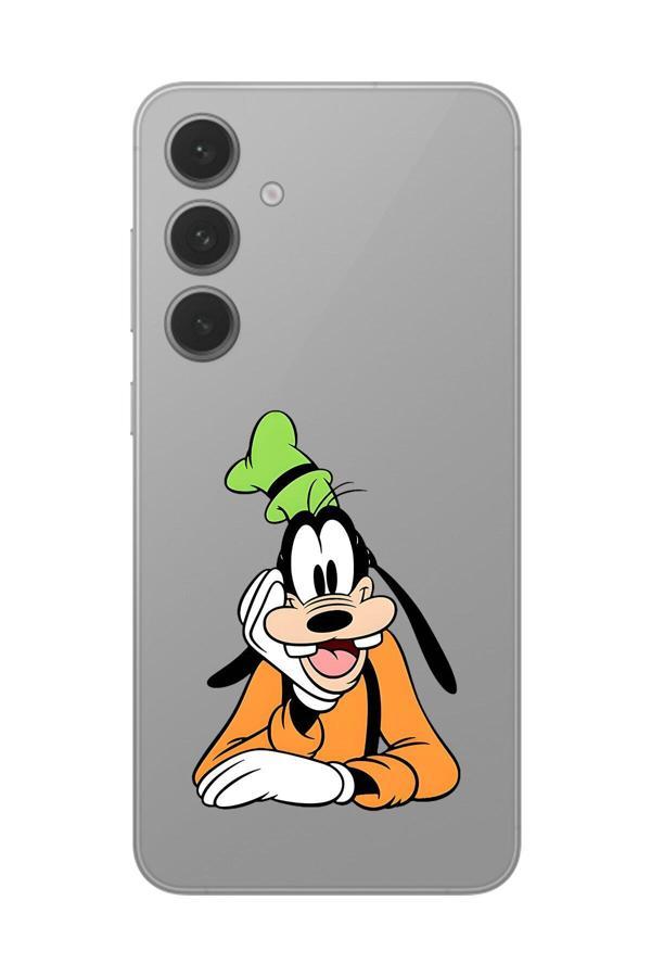 Dali Design Galaxy S24 Uyumlu Şeffaf Kılıf Cartoon Goofy 5 Tasarımlı - Image 1
