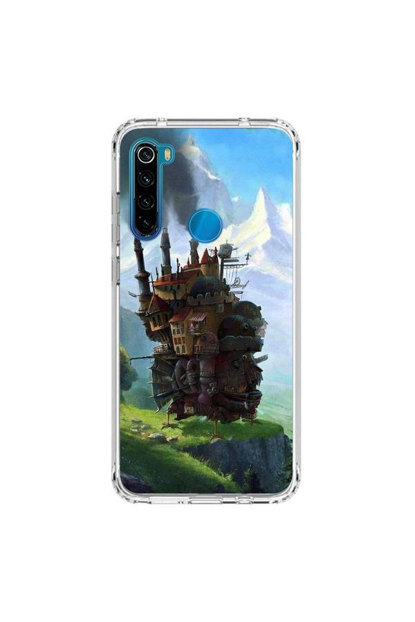 Dali Design Xiaomi Redmi Note 8 Uyumlu Şeffaf Kılıf Howls Moving Castle 1 Tasarımlı - Image 1