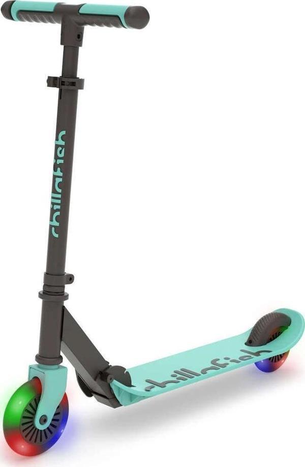 Chillafish Flexxi Glow Işıklı Katlanabilir 2 Tekerlekli Scooter - Mint - Image 1
