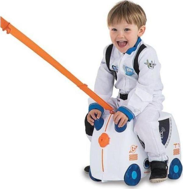 Trunki Binilebilen Çocuk Bavulu Uzay Gemisi Skye - Image 1