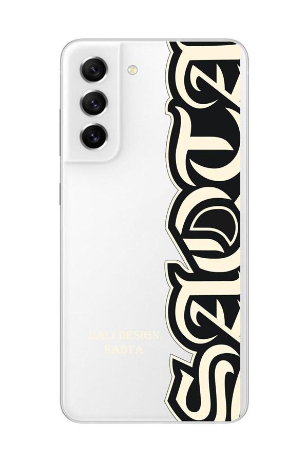 Dali Design Samsung Galaxy S21 Fe Uyumlu Şeffaf Kılıf Sadta 'Dali Design' Tasarımlı - Image 1