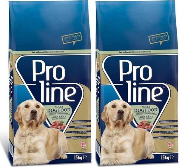 Proline Kuzu Etli   ve Pirinçli Yetişkin Köpek Maması 15 Kg 2 Adet - Image 1