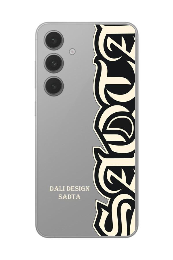 Dali Design Samsung Galaxy S24+ Uyumlu Şeffaf Kılıf Sadta 'Dali Design' Tasarımlı - Image 1
