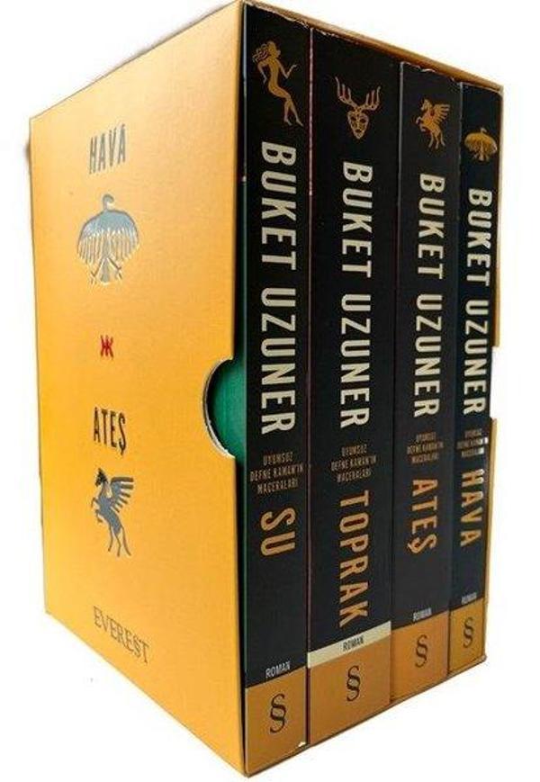 Uyumsuz Defne Kaman'ın Maceraları Seti - 4 Kitap Takım - Kutulu - Everest Yayınları - Image 1