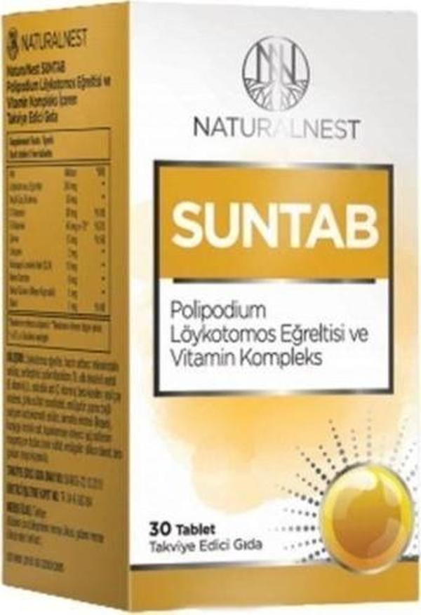 NaturalNest Suntab Takviye Edici Gıda 30 Tablet - Image 1