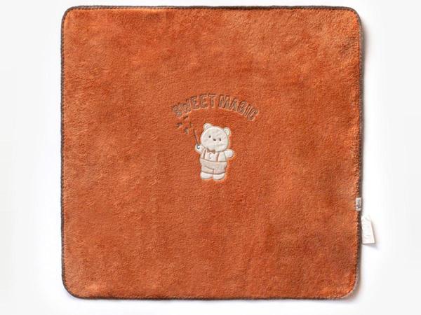 SWEET MAGIC AYICIK NAKIŞLI PELUŞ BATTANİYE - 90X90 - ATABAY - FLE226163 - Kiremit - 0 - 12 Ay - FLE226163-Kiremit-0 - 12 Ay Kiremit - Image 1